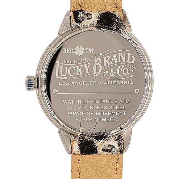 J31 Torrey Mini Leopard Leather Strap Watch 28mm